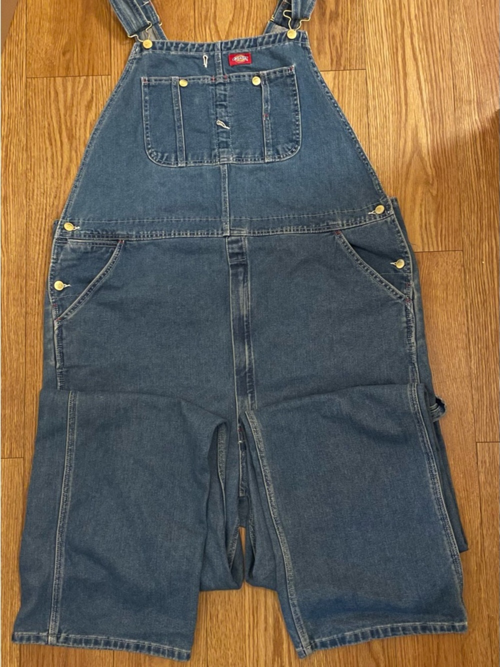 Dickies Blue Denim Work Overalls